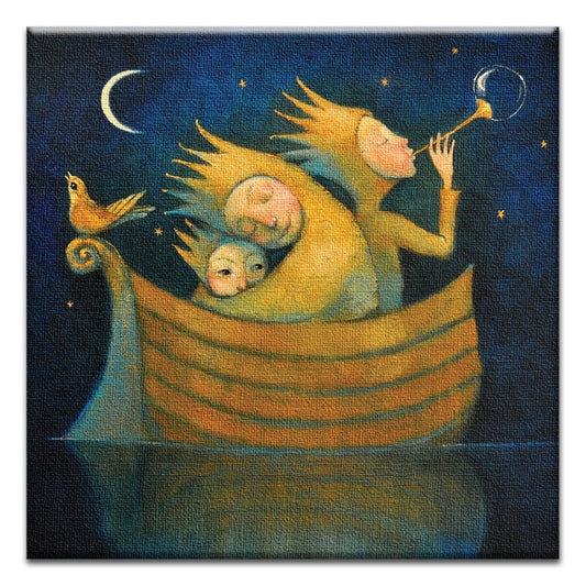 Sweetest Dreams Thumb-Tack Canvas Card