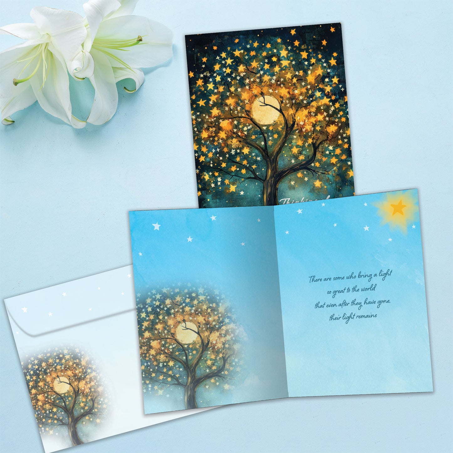 Light Still Remains Sympathy Card
