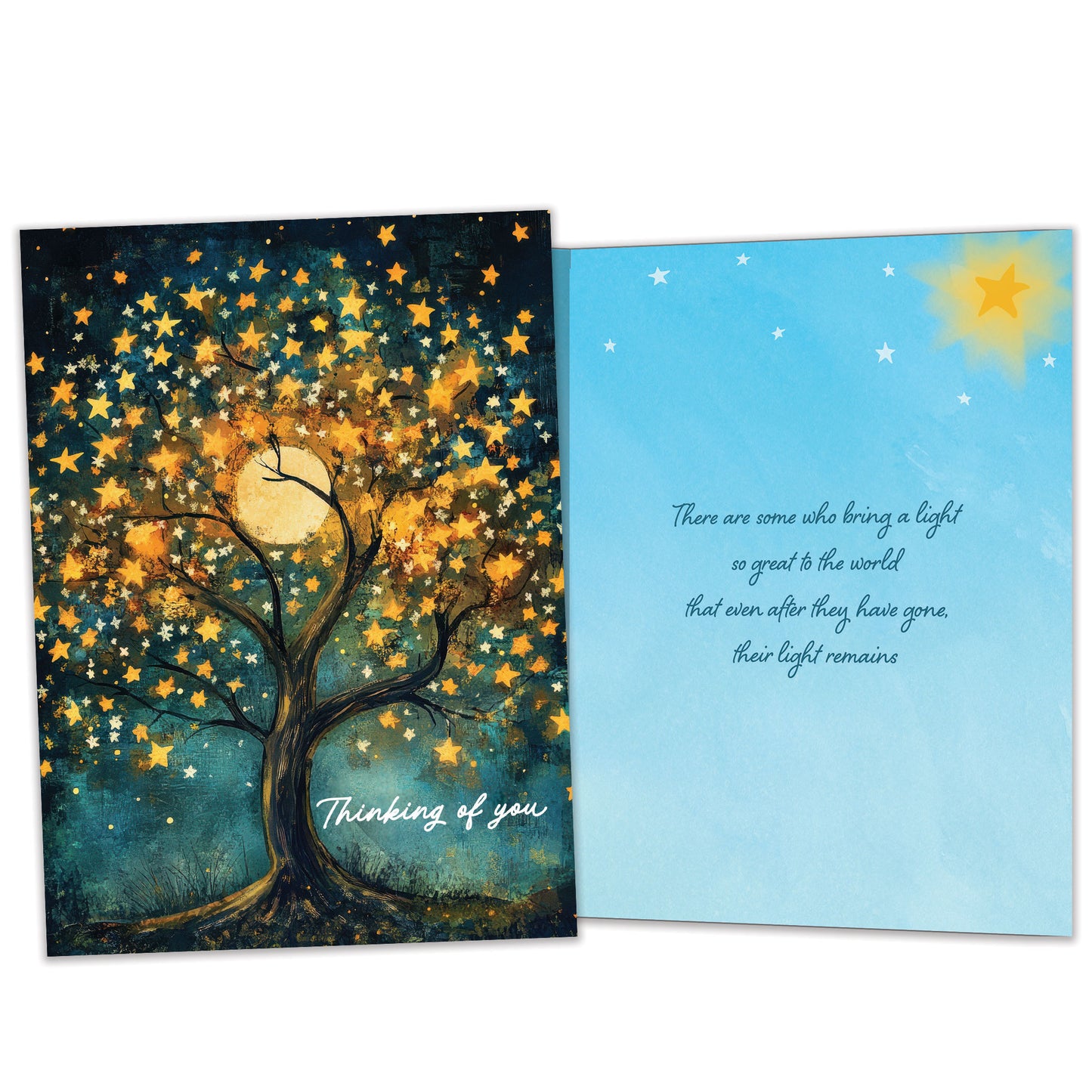 Light Still Remains Sympathy Card