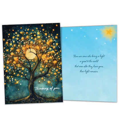 Light Still Remains Sympathy Card