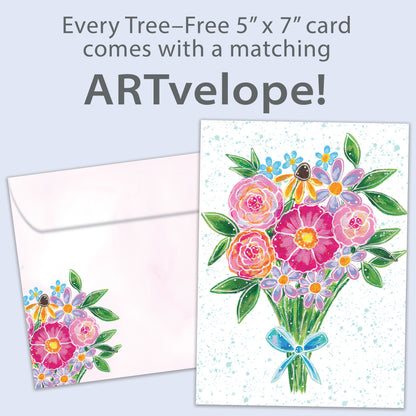 Bunches of Thanks Thank You Card