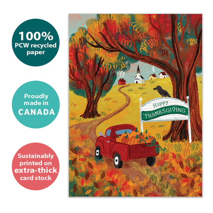 Harvest Road Thanksgiving Card