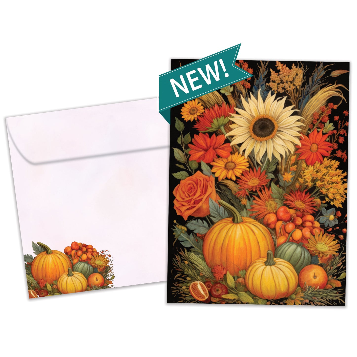 Special Bouquet Thanksgiving Card
