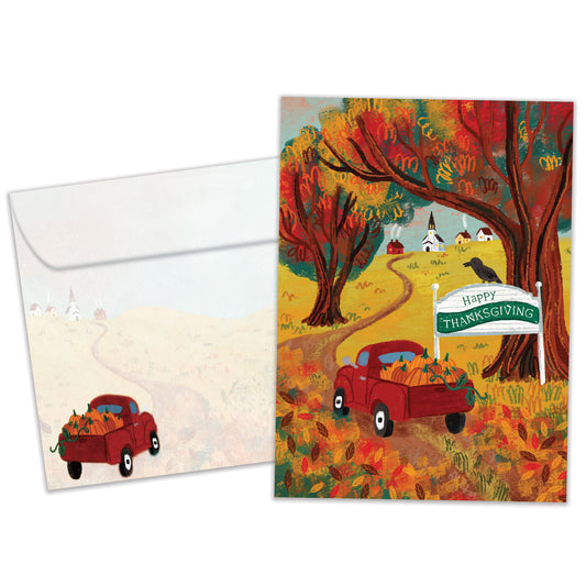 Harvest Road Thanksgiving Card