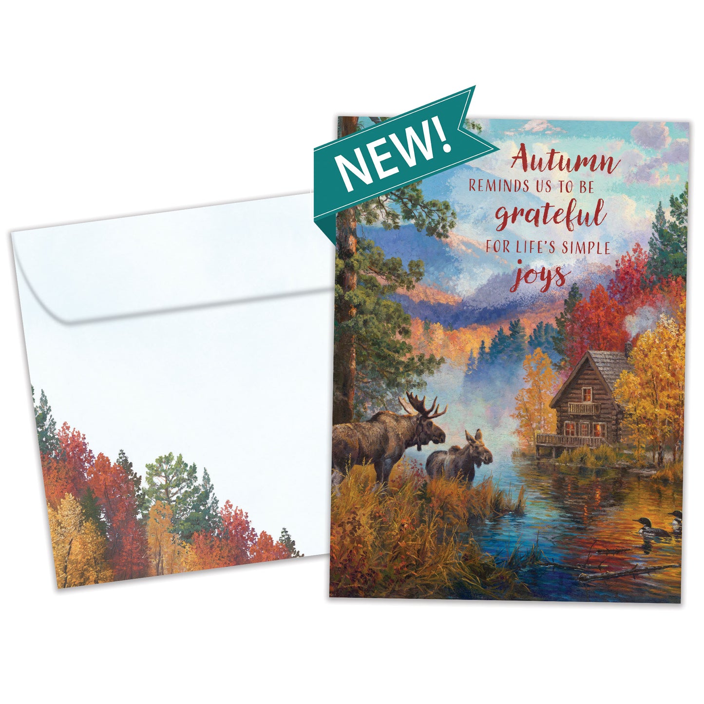 Simple Gratitude Thanksgiving Card