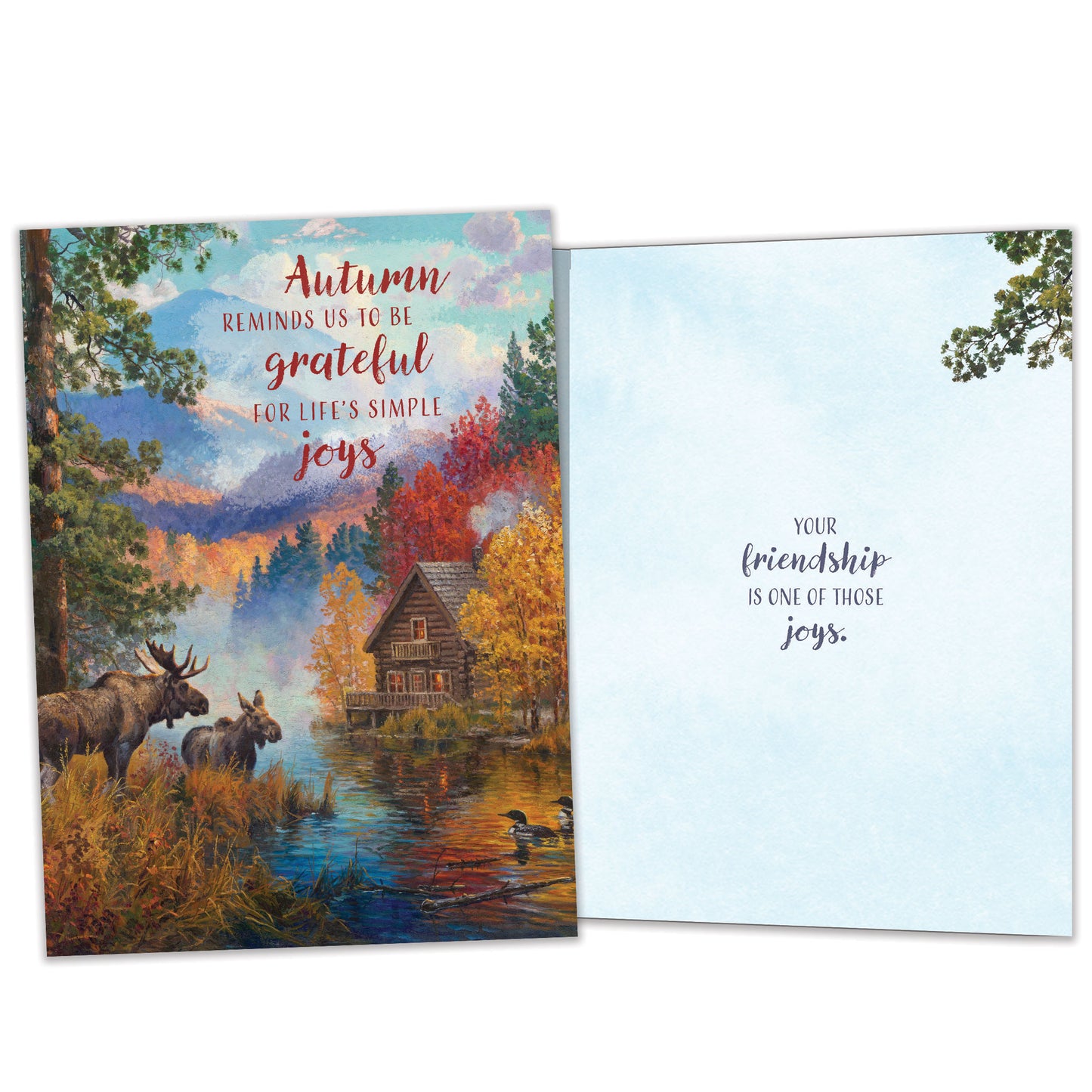 Simple Gratitude Thanksgiving Card
