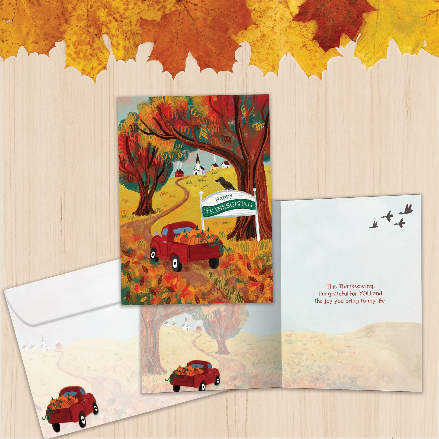 Harvest Road Thanksgiving Card