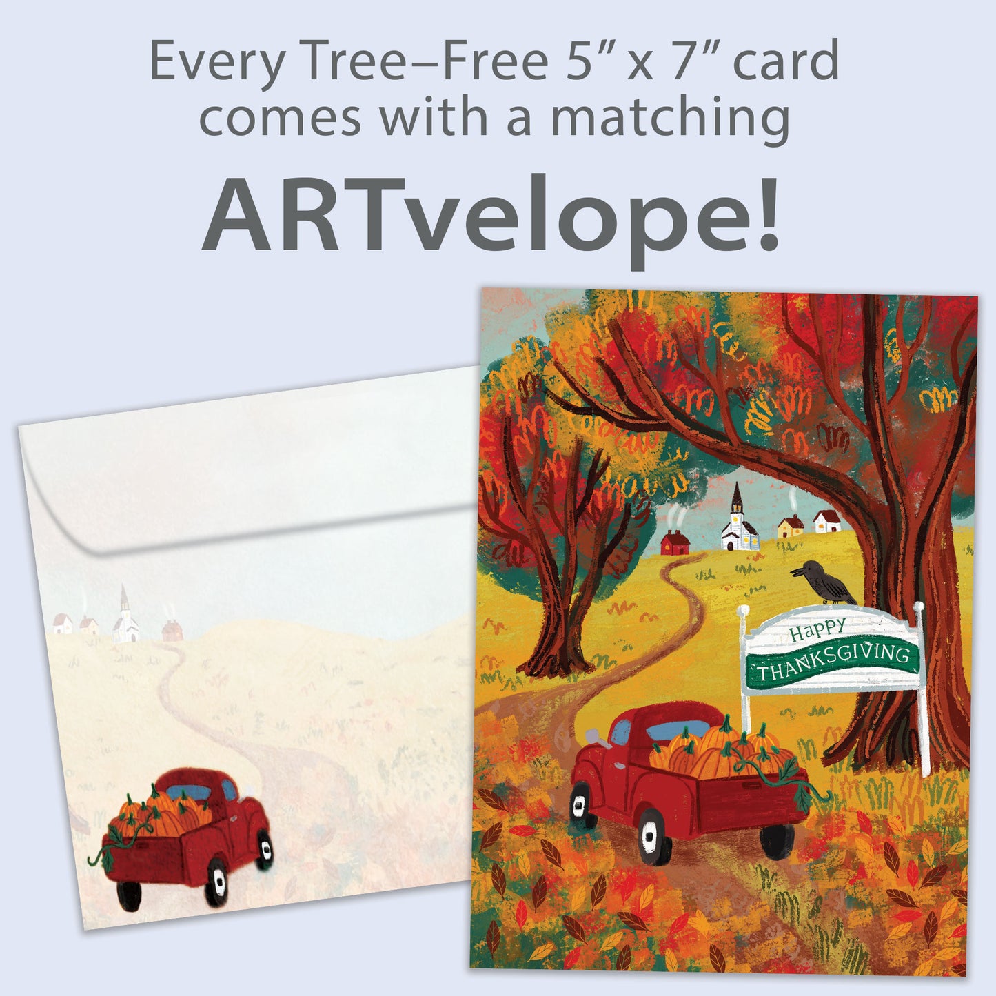 Harvest Road Thanksgiving Card