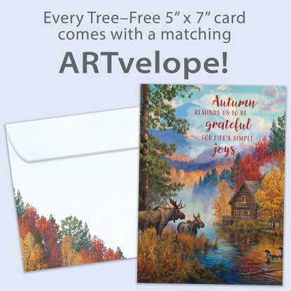 Simple Gratitude Thanksgiving Card