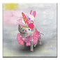 Total Babe Thumb-Tack Canvas Card