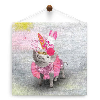 Total Babe Thumb-Tack Canvas Card