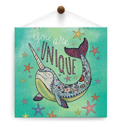 You Are Unique Thumb-Tack Canvas Card
