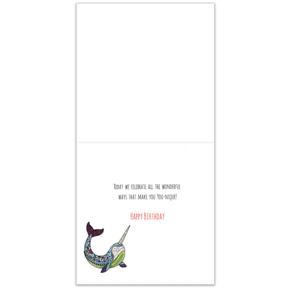 You Are Unique Thumb-Tack Canvas Card