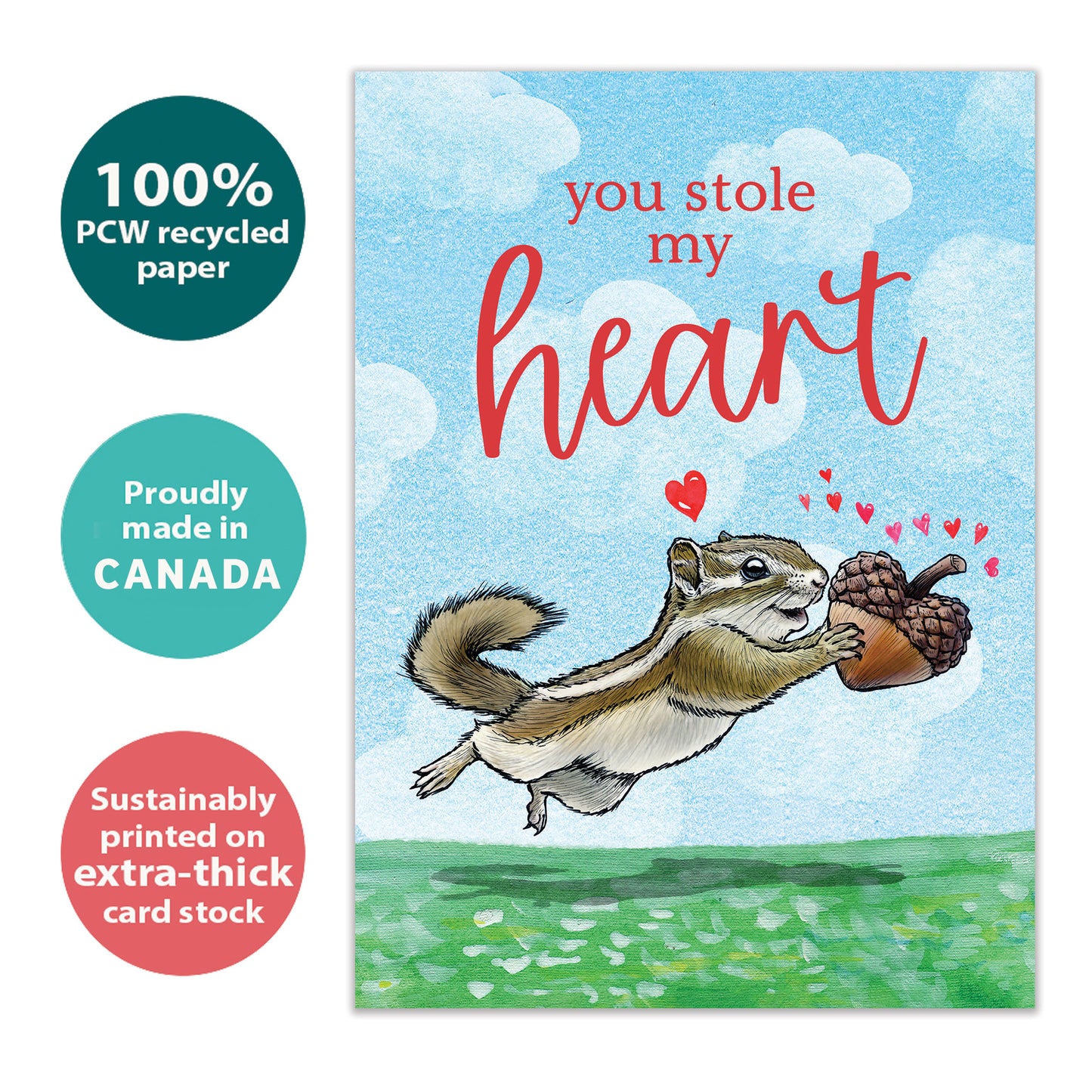 Stole My Heart Valentine’s Day Card