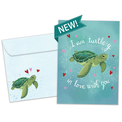 Turtle Love Valentine’s Day Card