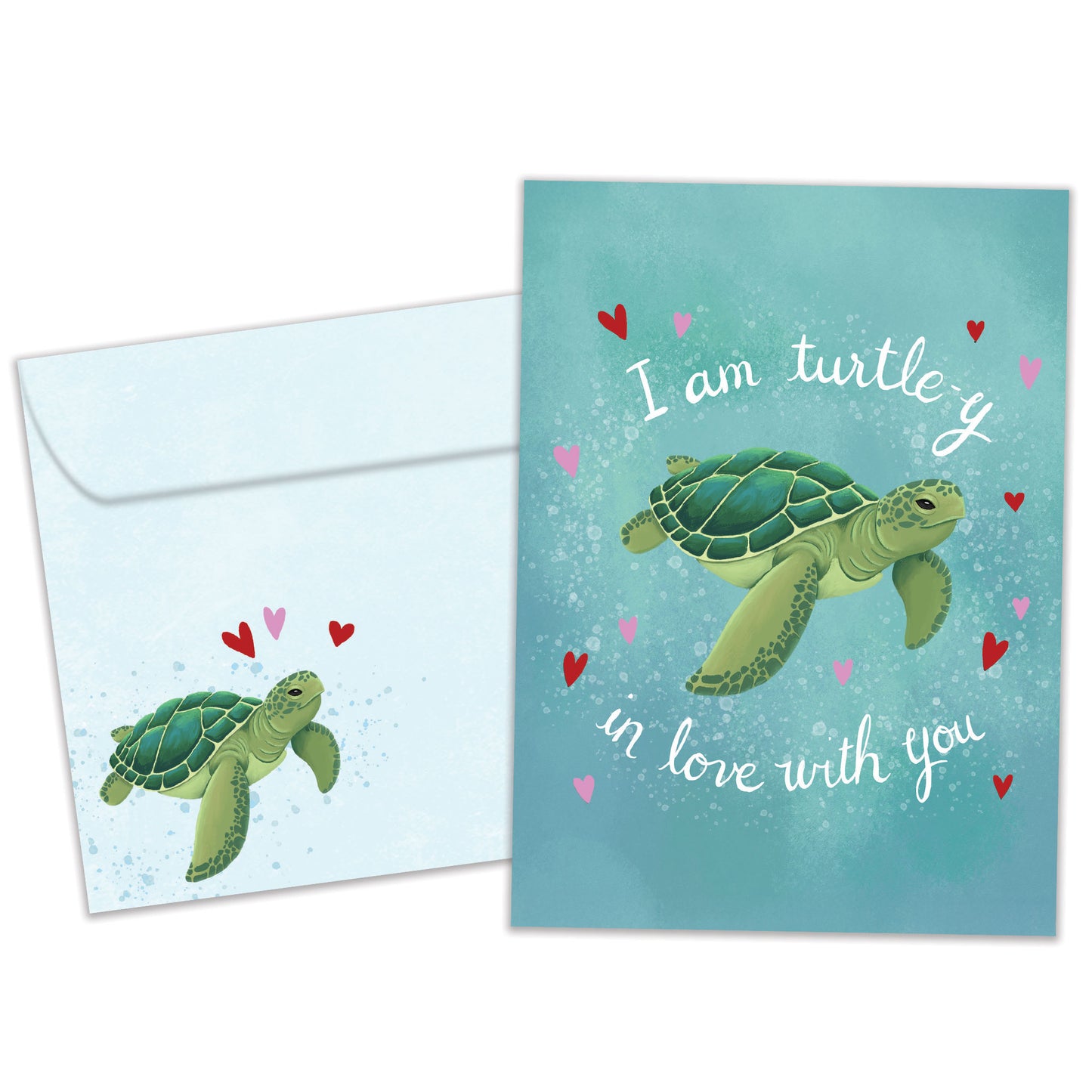 Turtle Love Valentine’s Day Card