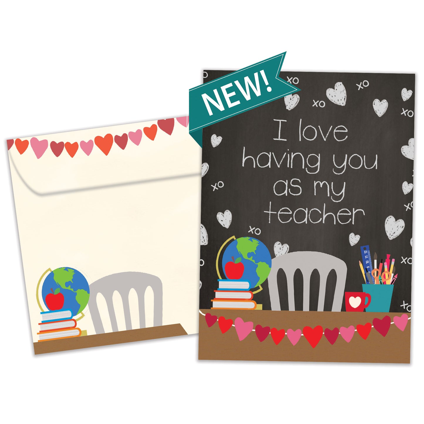 Chalkboard Love Valentine’s Day Card