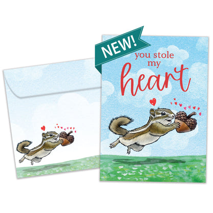 Stole My Heart Valentine’s Day Card