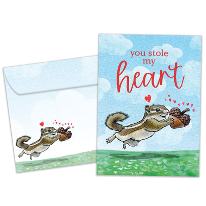 Stole My Heart Valentine’s Day Card