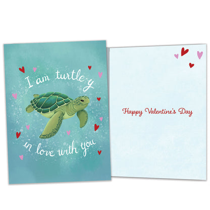 Turtle Love Valentine’s Day Card