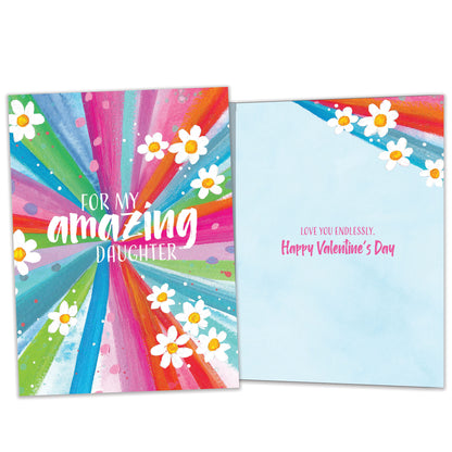 Amazing Flowers Valentine’s Day Card