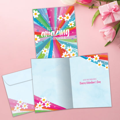 Amazing Flowers Valentine’s Day Card