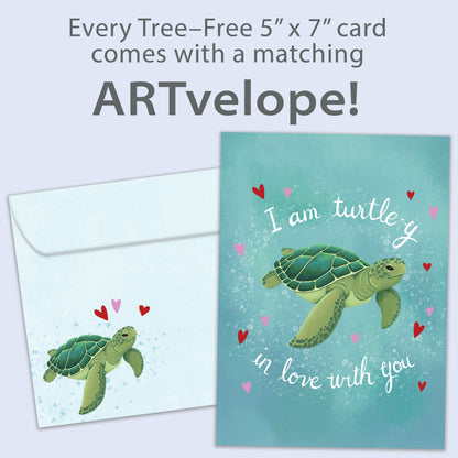 Turtle Love Valentine’s Day Card