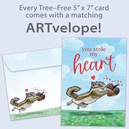 Stole My Heart Valentine’s Day Card