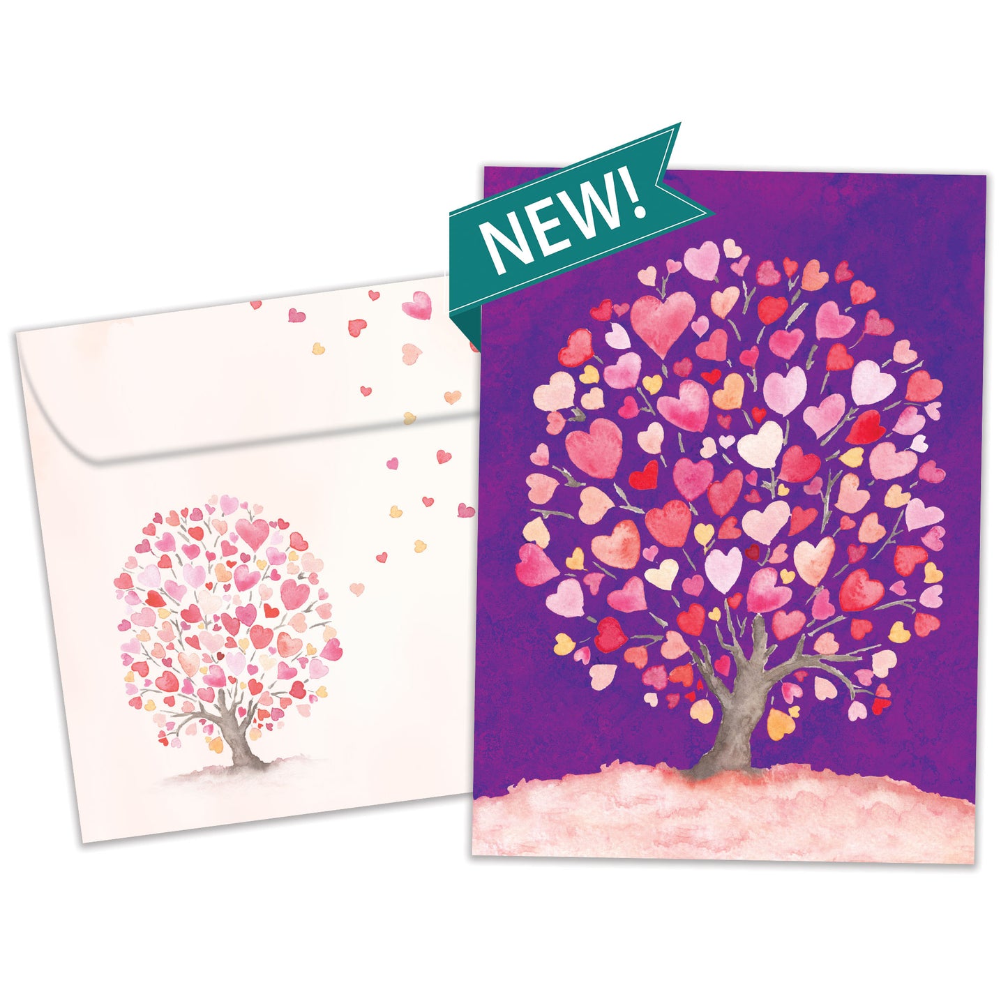 Heart Tree Valentine's Day Card