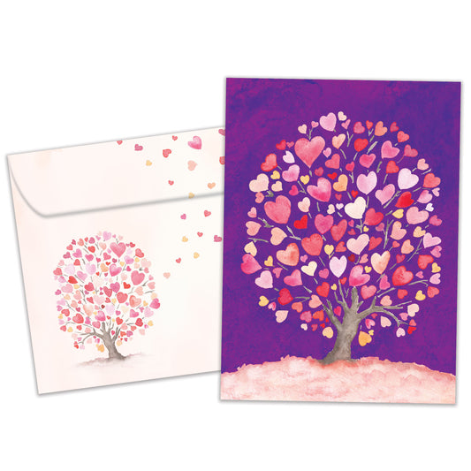 Heart Tree Valentine's Day Card
