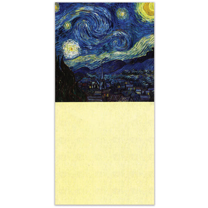 Van Gogh Starry Night Thumb-Tack Canvas Card