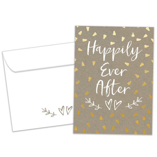 Happily After Today Wedding Card