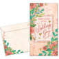 Happy Flowers Wedding Money Holder Card
