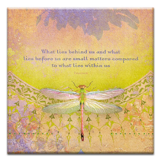 What Lies Within Thumb-Tack Canvas Card