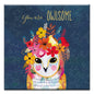 You Are Owlsome Thumb-Tack Canvas Card