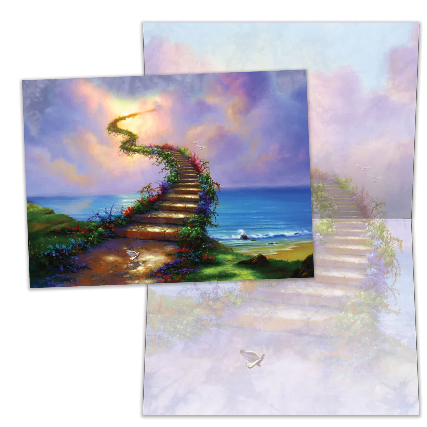Carte Toutes les occasions Escalier du Paradis