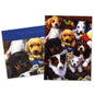 Carte bonne fête Chiens Amis