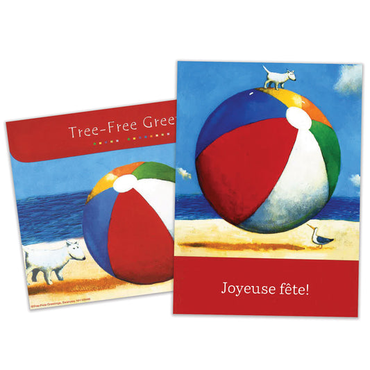 Carte bonne fête Ayez une boule