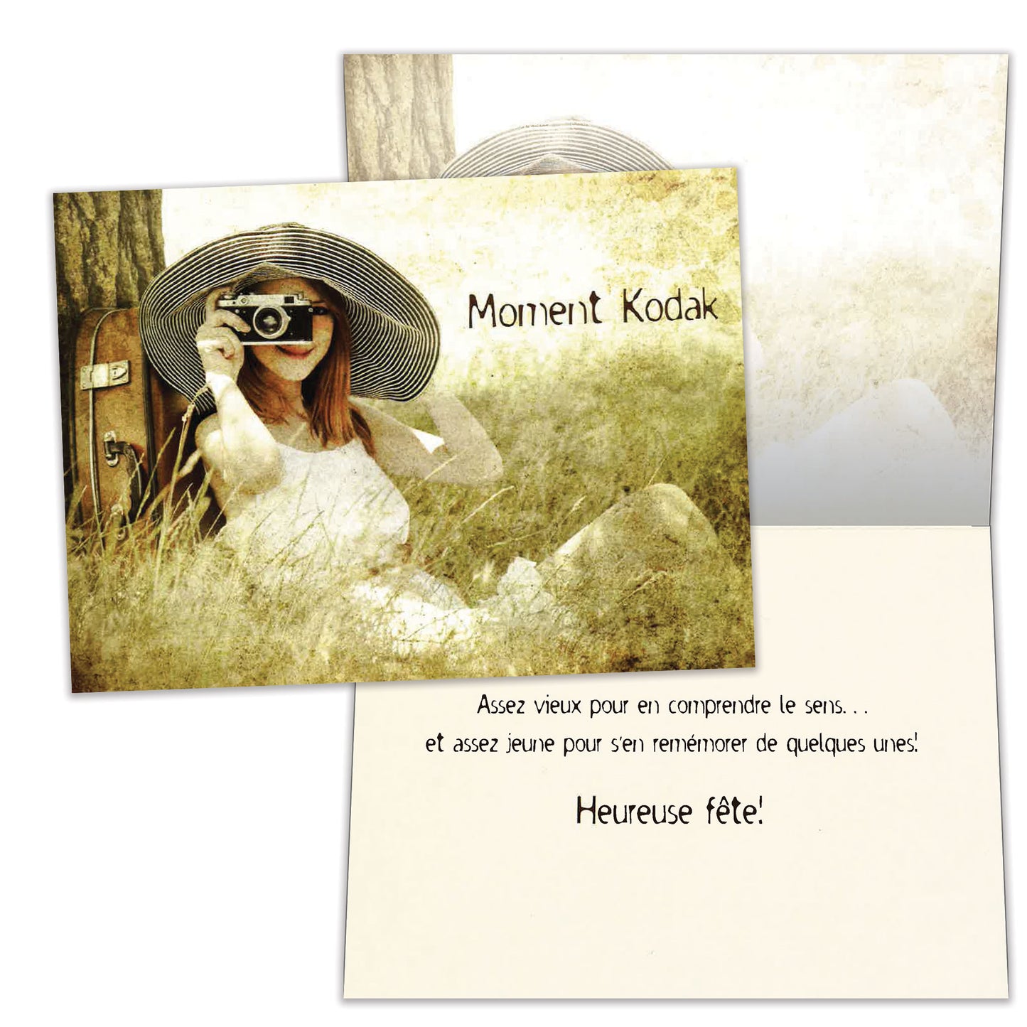 Carte bonne fête Moment Kodak