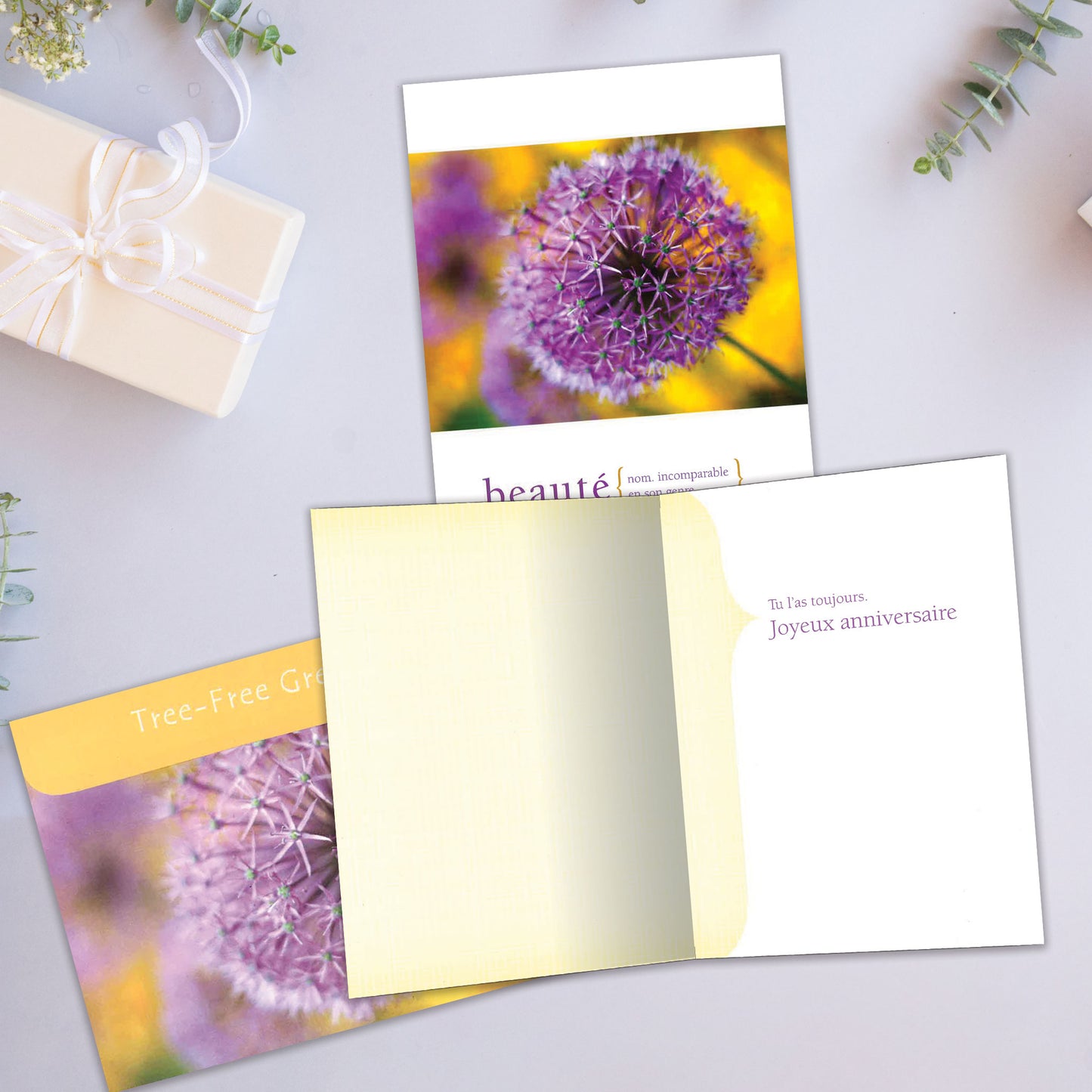 Carte bonne fête Beauté