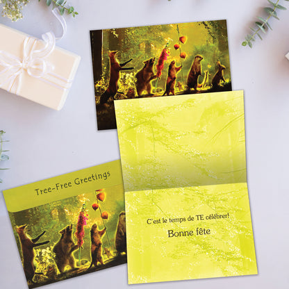 Carte bonne fête Parade Secrète
