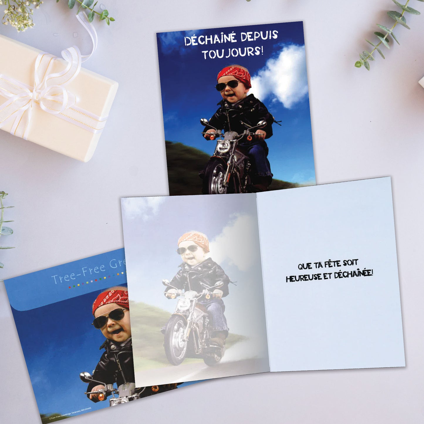 Carte bonne fête déchaîne depuis toujours
