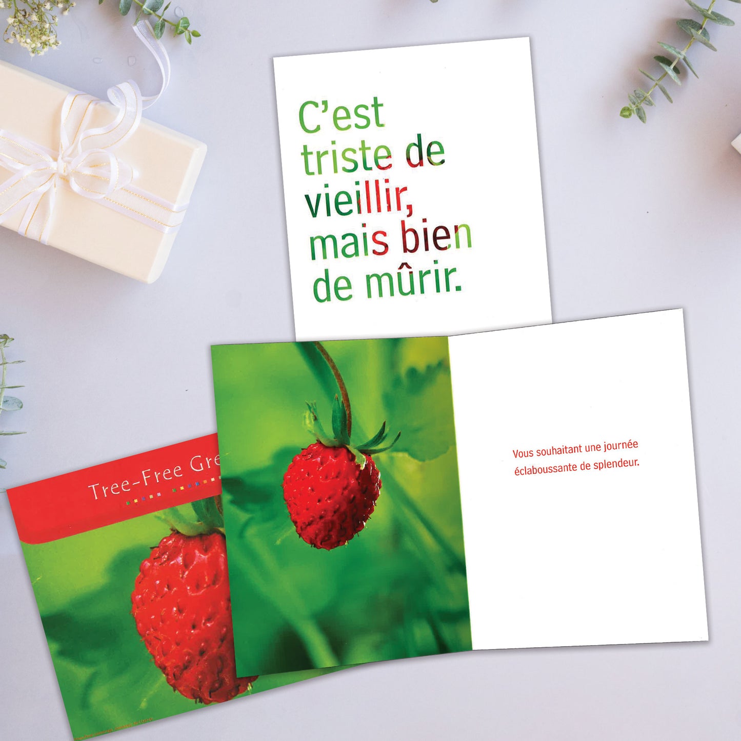 Carte bonne fête Mûrir
