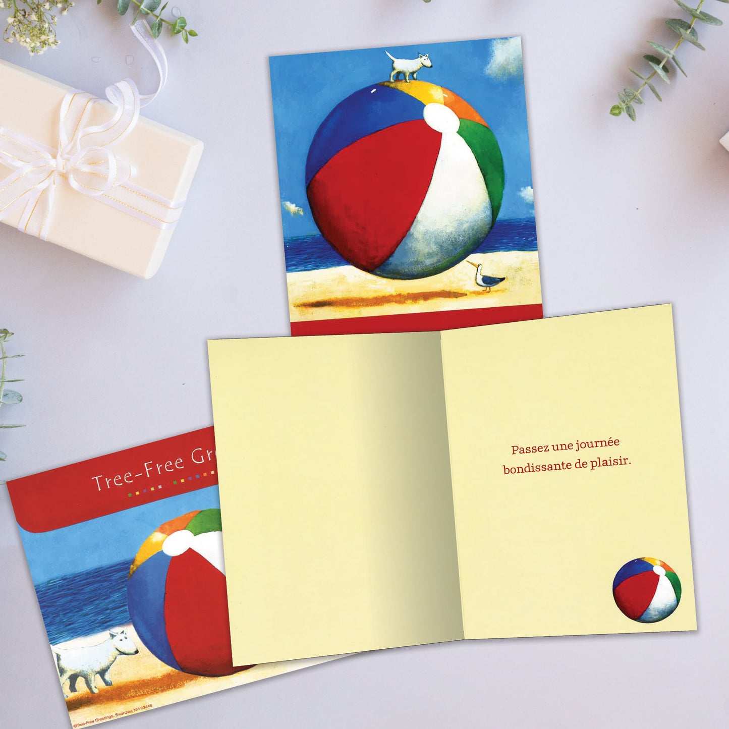 Carte bonne fête Ayez une boule
