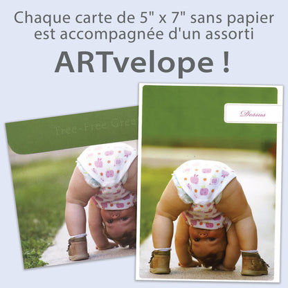 Carte bonne fête Dessus