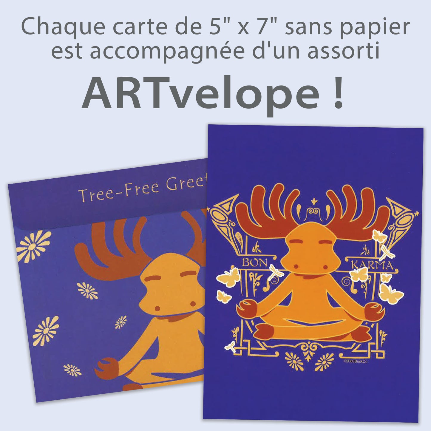 Carte bonne fête Original Karma