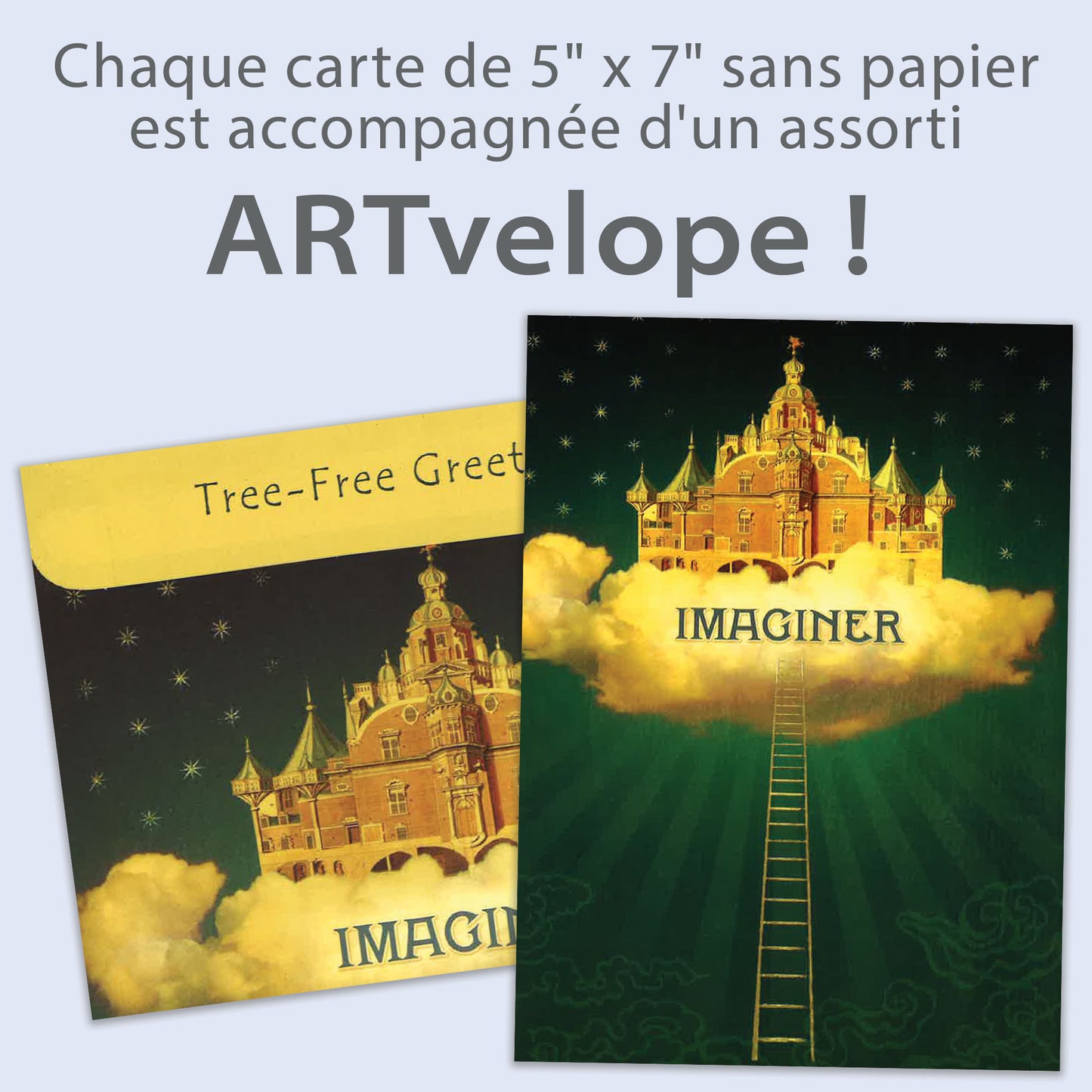 Carte bonne fête Imaginer