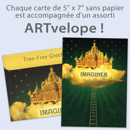 Carte bonne fête Imaginer