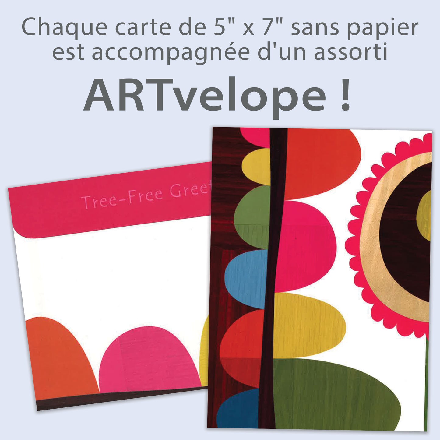 Carte bonne fête Collage