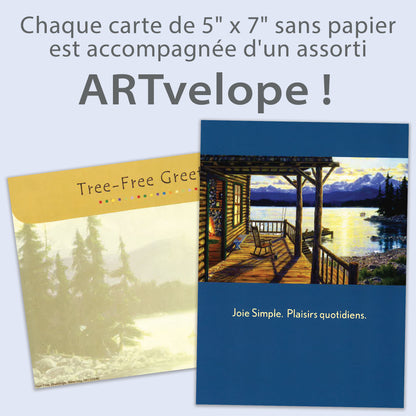 Carte bonne fête Joie simple